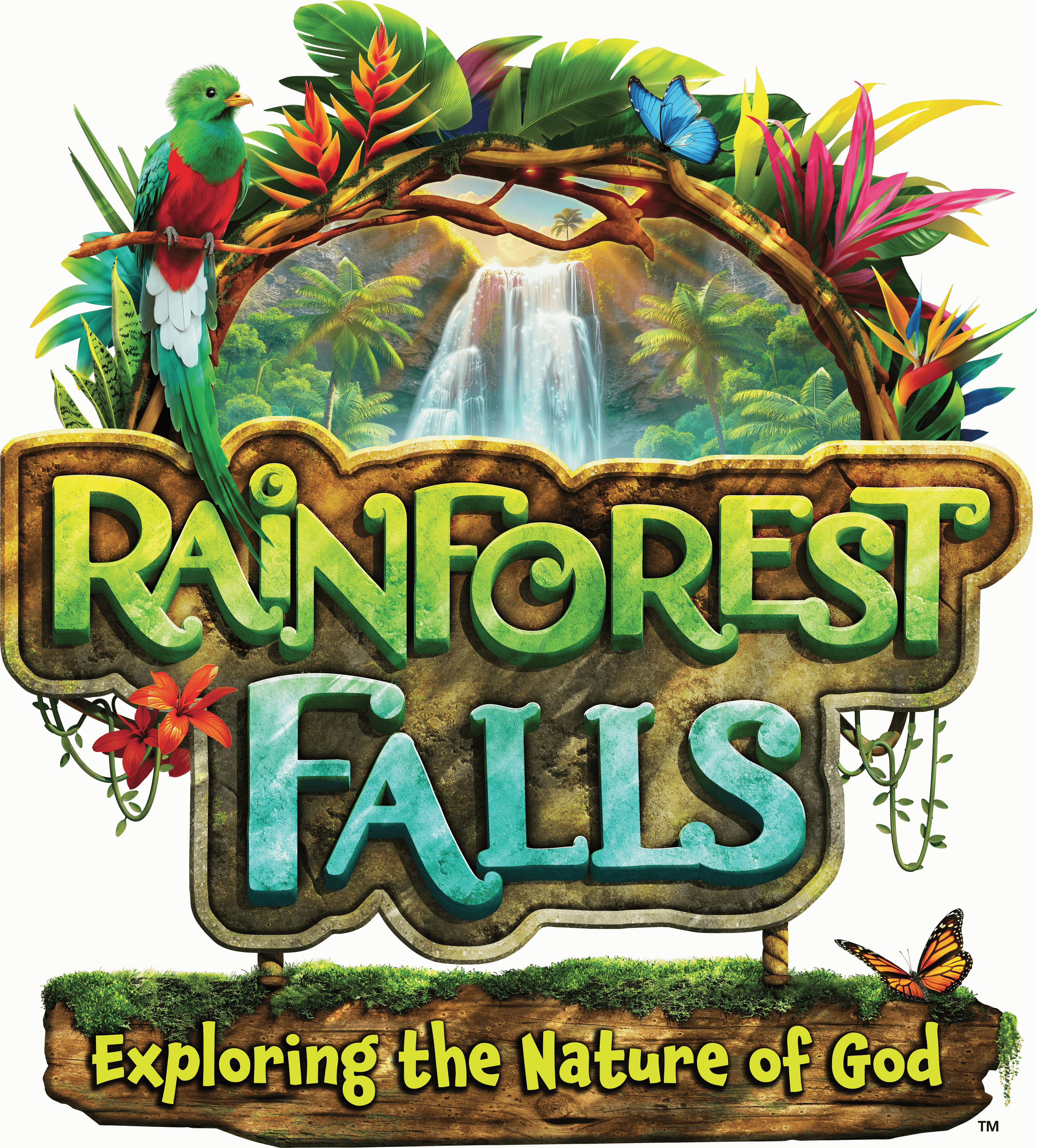 Rainforest Falls - Exploring the Nature of God