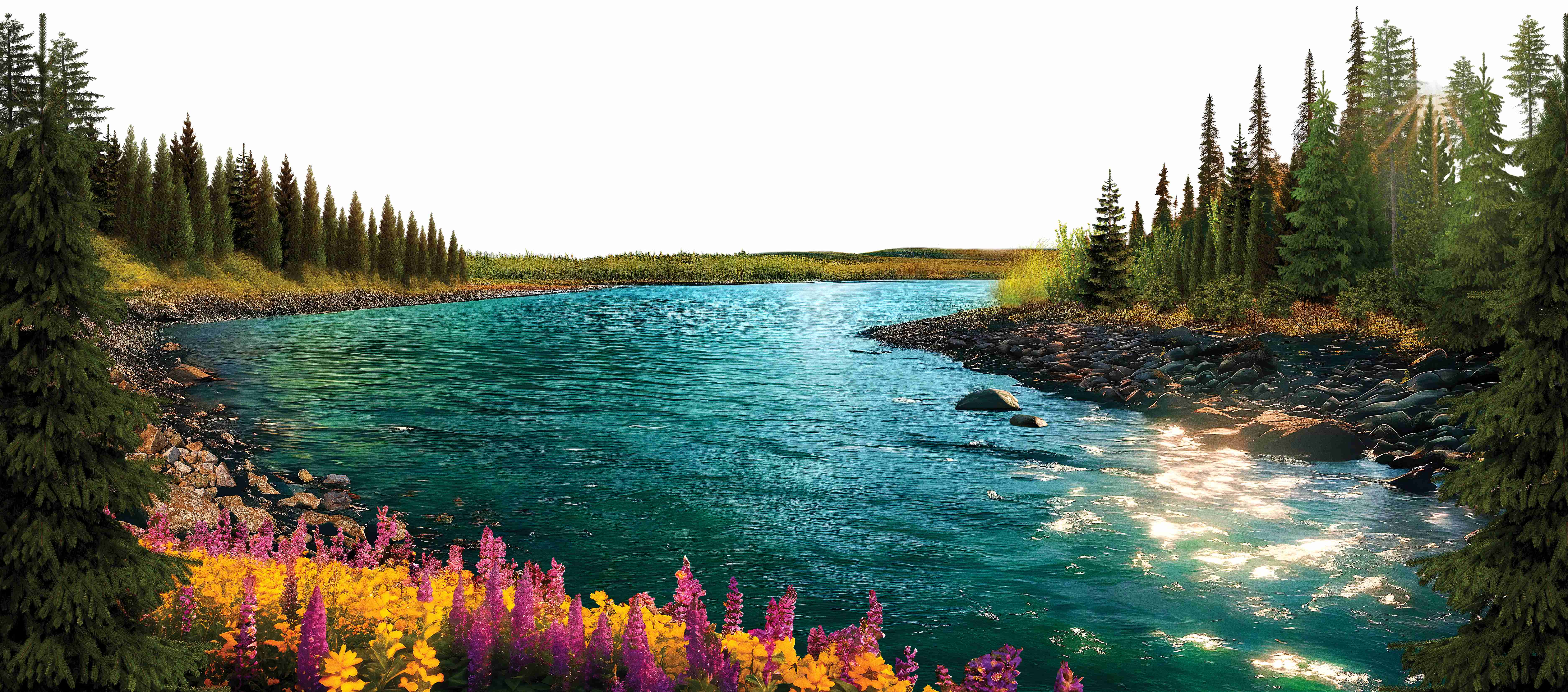 Forest and water
